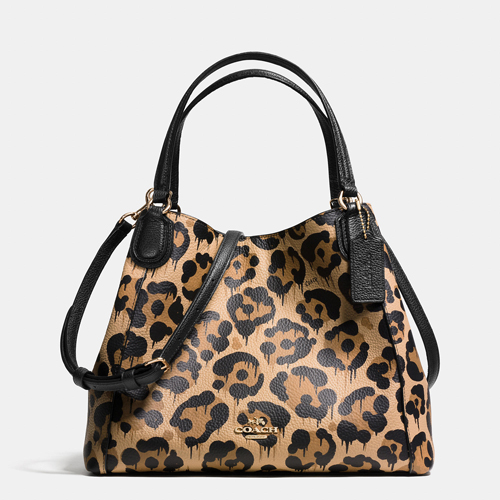 Coach Outlet Edie Shoulder Bag 28 In Wild Beast Print Leather